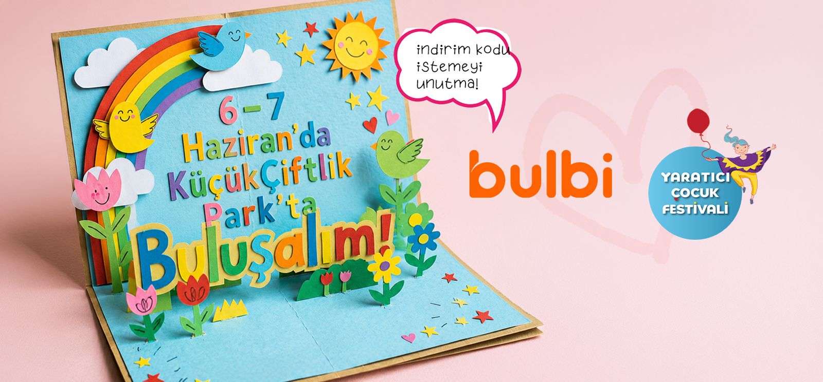 Yaratıcılık, Eğlence ve Sürprizler: Bulbi, Yaratıcı Çocuk Festivali’nde!