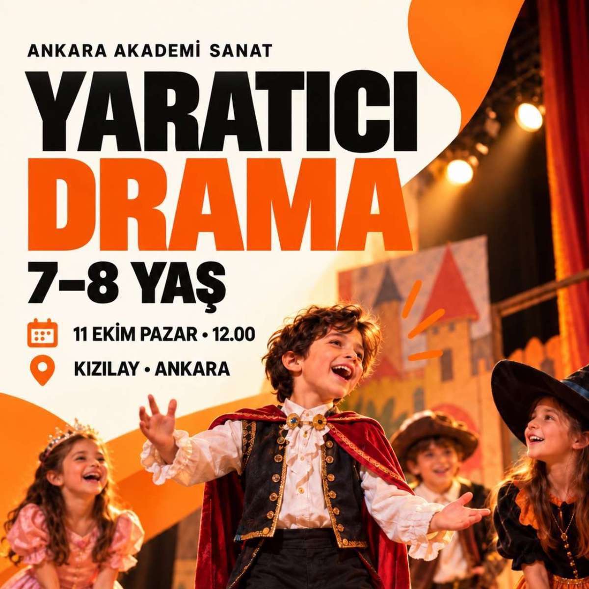 Yaratıcı Drama Etkinliği (7-8 Yaş)