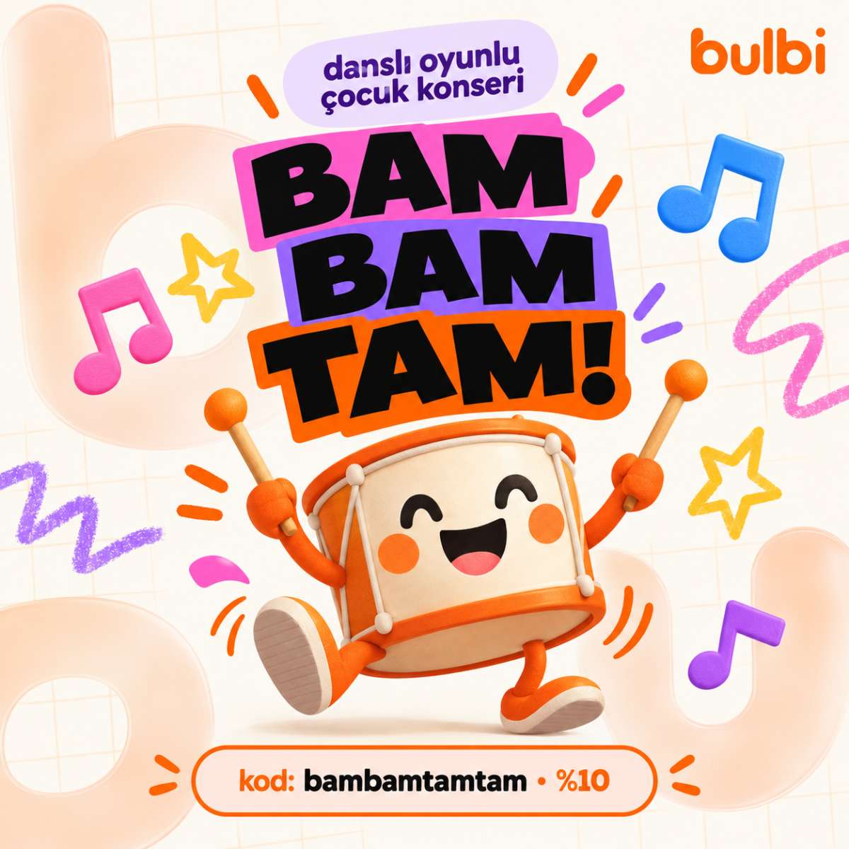 Bam Bam Tam Çocuk Konseri