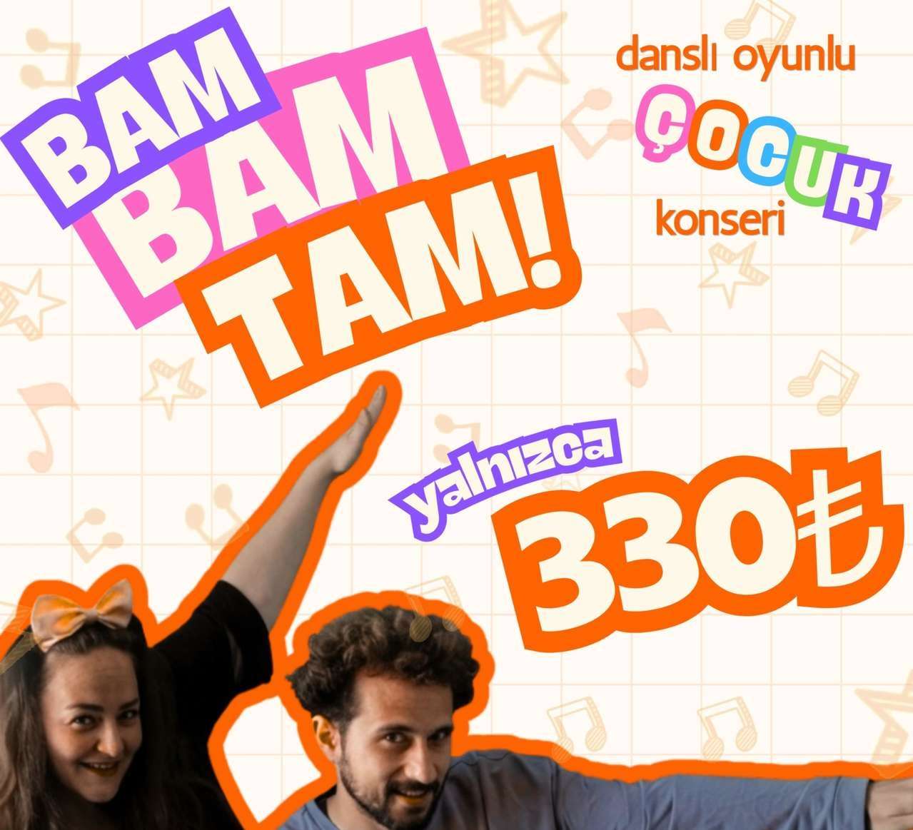 Bam Bam Tam Çocuk Konseri
