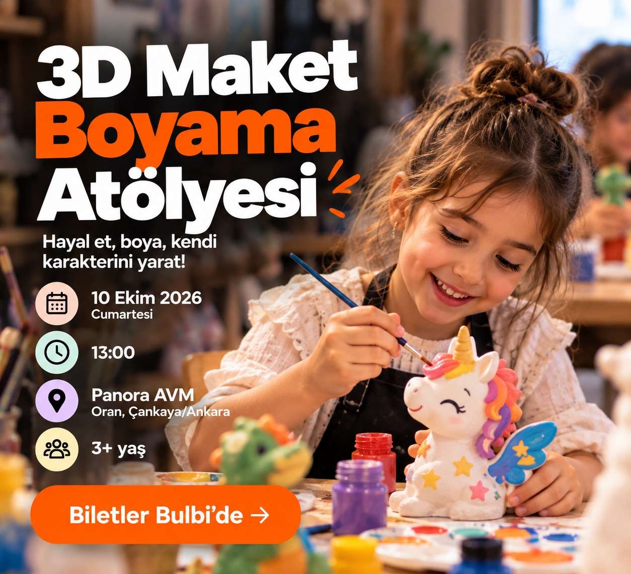 3D Maket Boyama Atölyesi