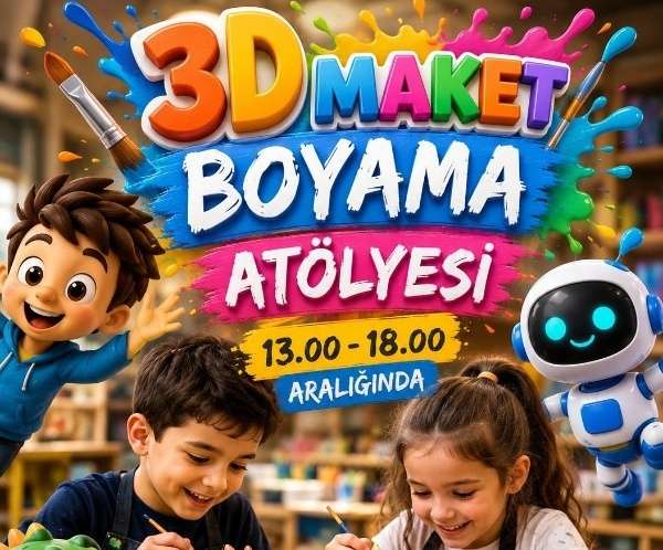 3D Maket Boyama Atölyesi