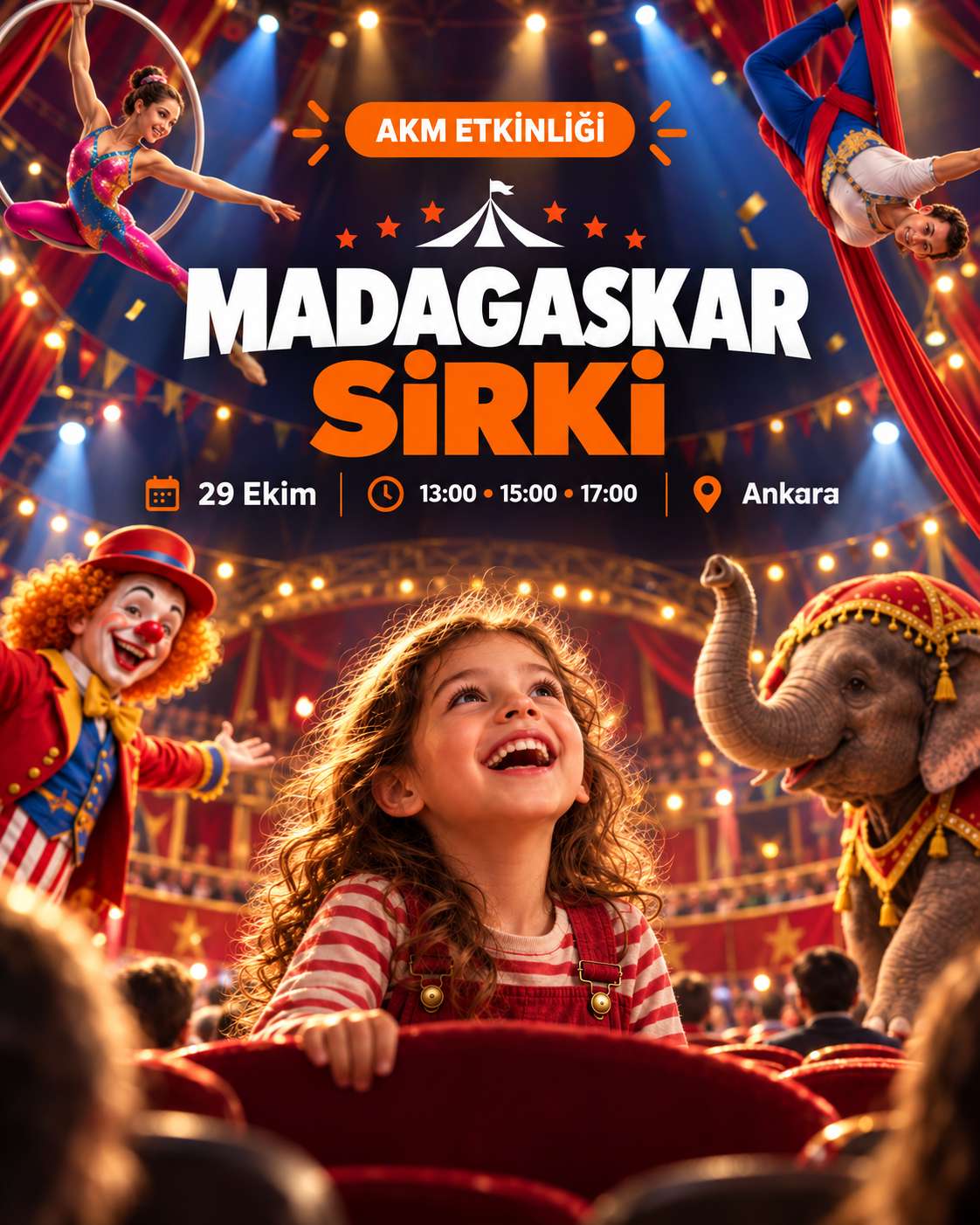 Madagaskar Sirki - Büyülü Dünya Turu