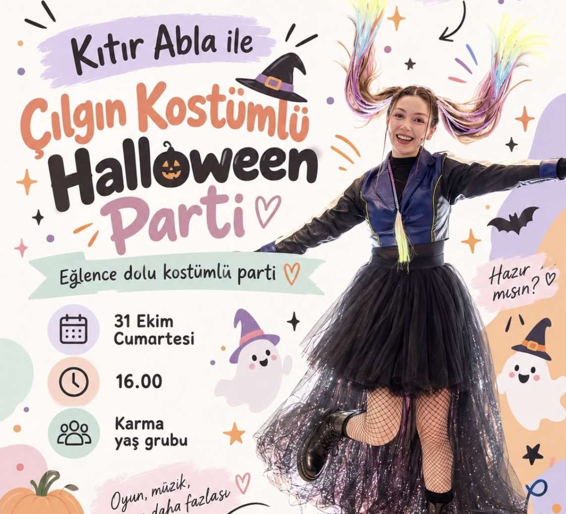 Kıtır Abla ile Çılgın Kostümlü Halloween Parti