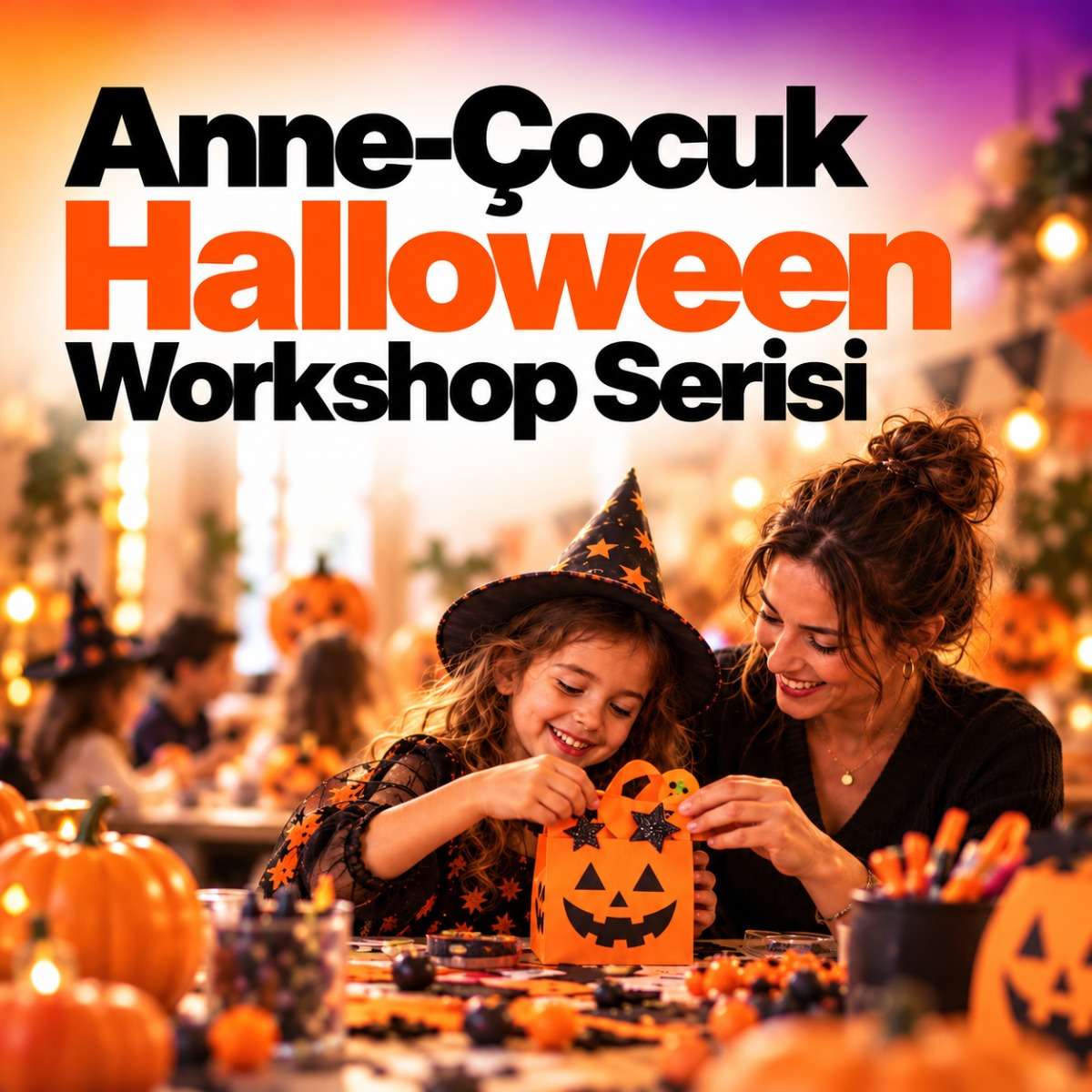 Anne - Çocuk Halloween Workshop Serisi